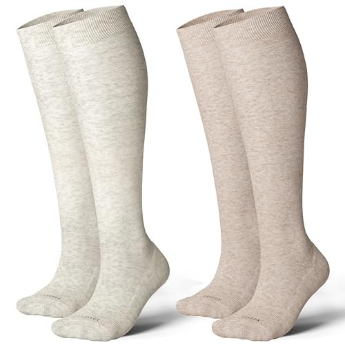 LEVSOX Cotton Compression Socks for Women&Men 20