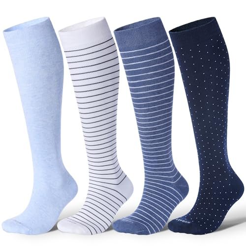 LEVSOX Cotton Compression Socks for Women Men 20